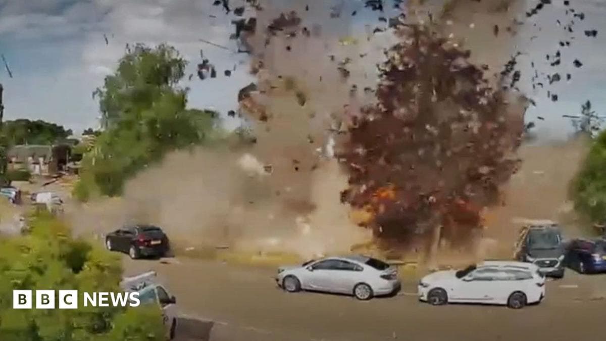 Explosion in residential street in UK