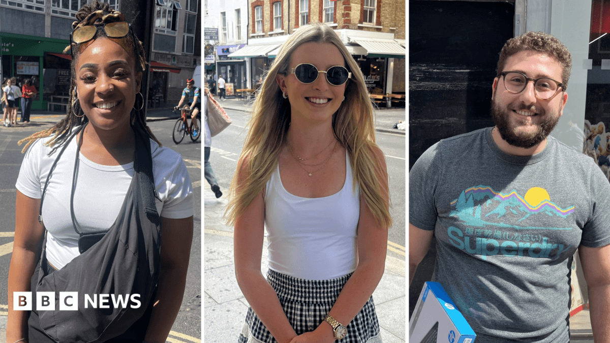 Shoppers in London