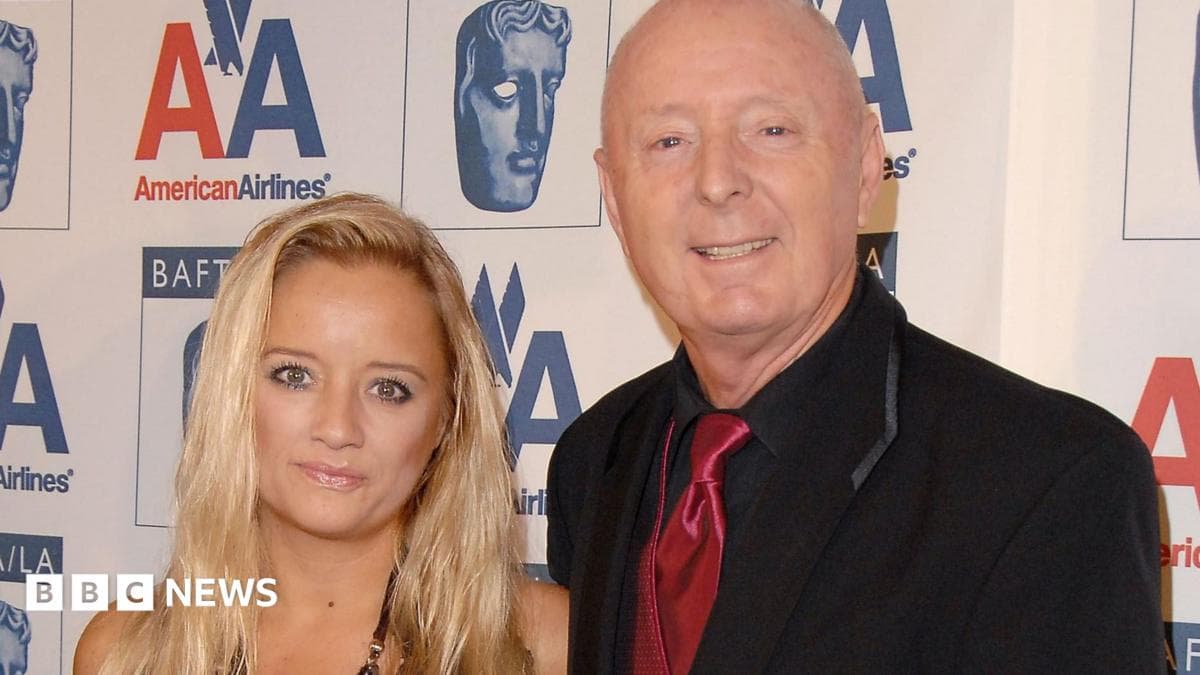 Actress Lucy Davis and father actor Jasper Carrott arrive at the 18th Annual BAFTA/LA Britannia Awards at Hyatt Regency Century Plaza on November 5, 2009 in Century City, California