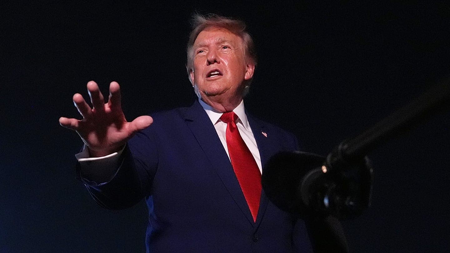 Trump hails 'wall of steel' blockade, says US will keep control of Strait of Hormuz