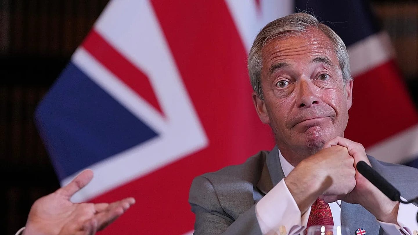 Reform UK leader Nigel Farage and Count Binface go head-to-head in snap UK poll