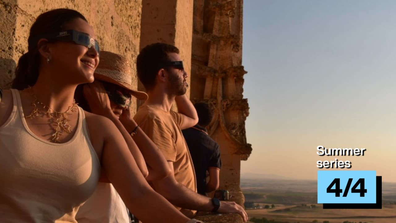Sweden-based Minos waited for years for a chance to witness the total solar eclipse in Spain.