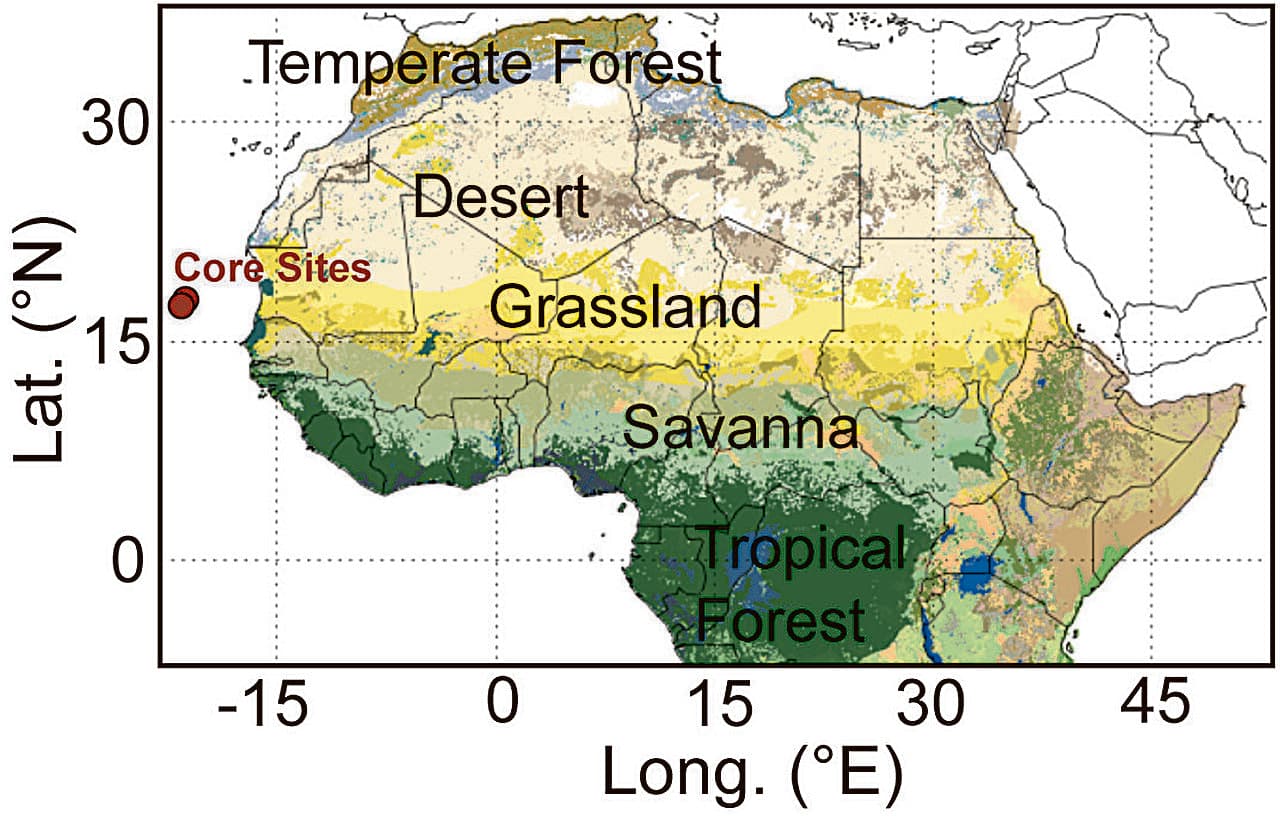 African grasslands became widespread over five million years earlier than previously known